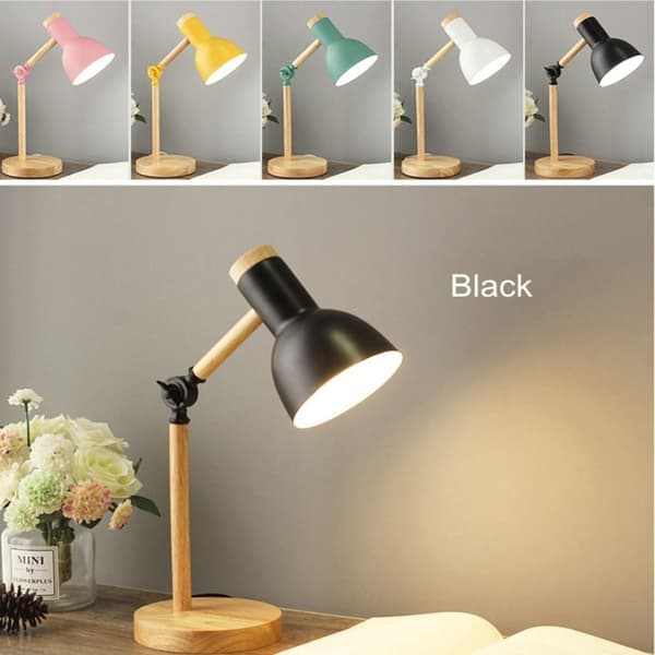 Lesebordlampe Skrivebordslampe GRÅ grey