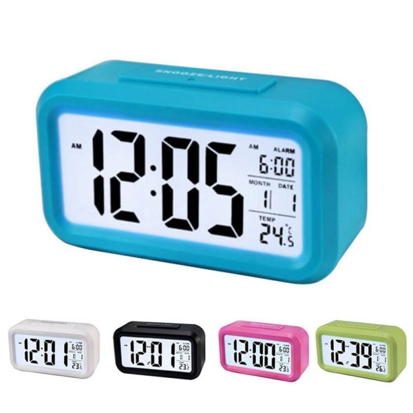 Alarmklokke LED Klokker ROSA pink