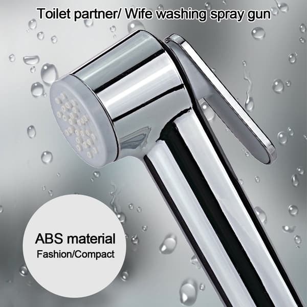 WC Bideesuihke WC Bidee Douche Spray SILVER silver