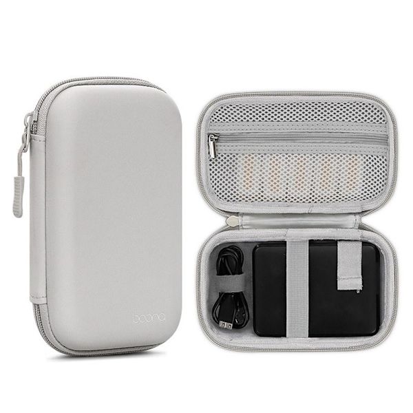 Digitaalinen säilytyspussi USB kaapelipussit GREY STYLE 2 STYLE 2 grey Style 2-Style 2