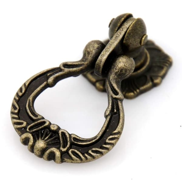 4 st Låda Dragar Ring Pendel Ring Handtag Garderob Drag