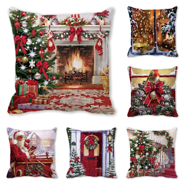 Jouluinen tyynyliina Xmas cover STYLE 1 STYLE 1 Style 1