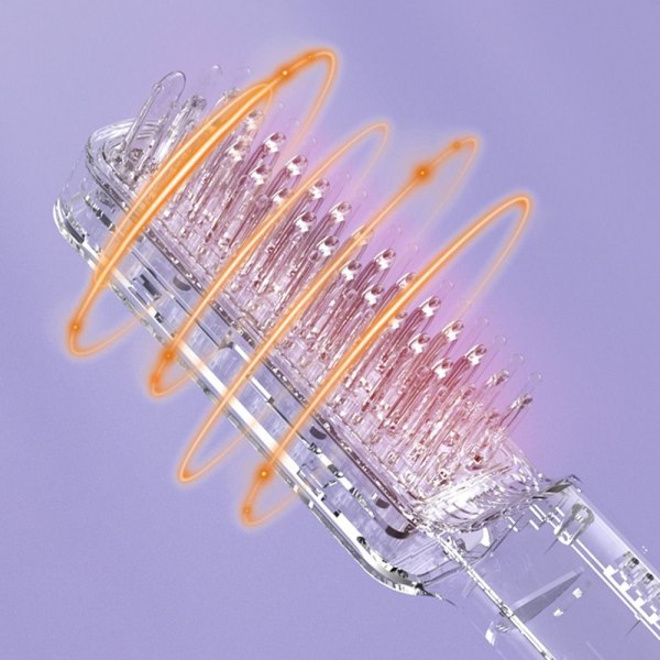 Retting Curling Brush Hair Hot Comb BLÅ US US blue US-US