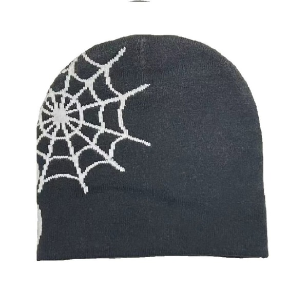 Strikkehette Lue Beanie Bonnet GRØNN&GUL green&yellow