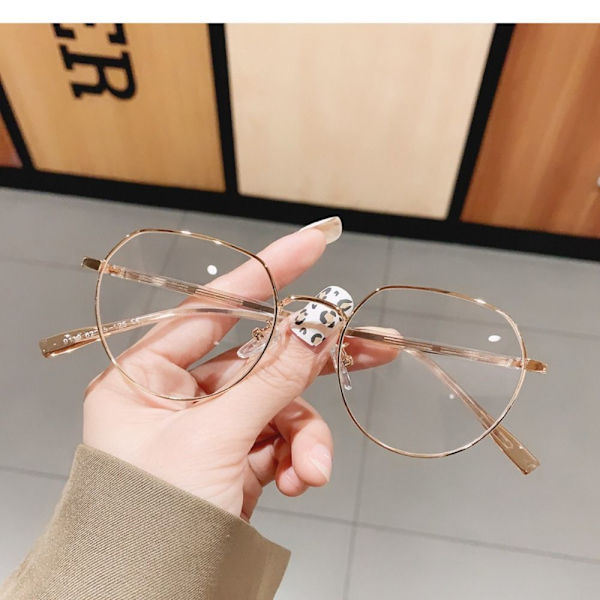 Anti-Blue Light Briller Overdimensjonerte briller ROSE GOLD ROSE GULD Rose gold