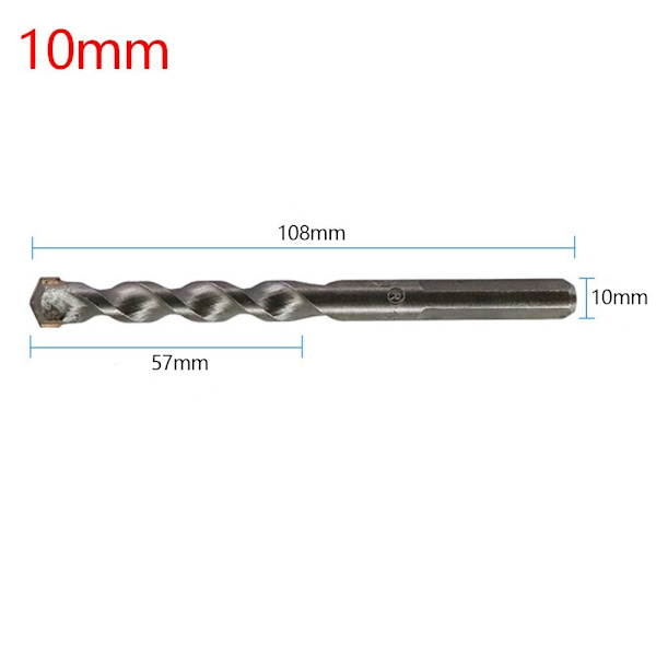 Elektriska hammarborrar Cementborr 10MM 10mm