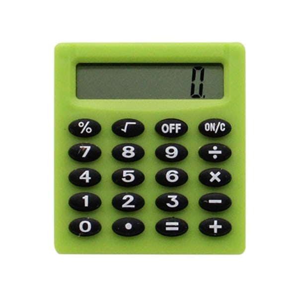 3 STK Minikalkulator Vitenskapelige kalkulatorer GRØNN Green