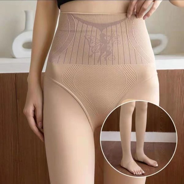 Vinter Strumpbyxor Winter Warm Leggings BEIGE 100G-B 100G-B Beige 100g-B-100g-B