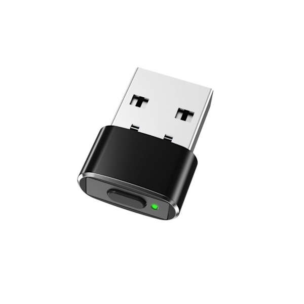 USB Mouse Jiggler Mouse Mover SILVER Silver