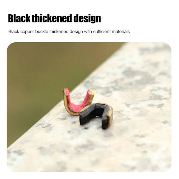 Jousiammunta Nock Points Jousiammunta String Nocking MUSTA black