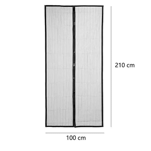 Dörrgardiner Magnetisk skärmdörr Mesh