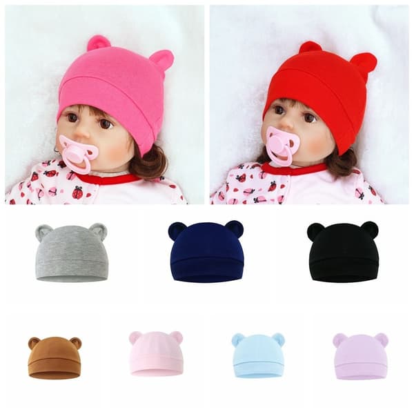 Babyhatt Varm Lue GRÅ grey