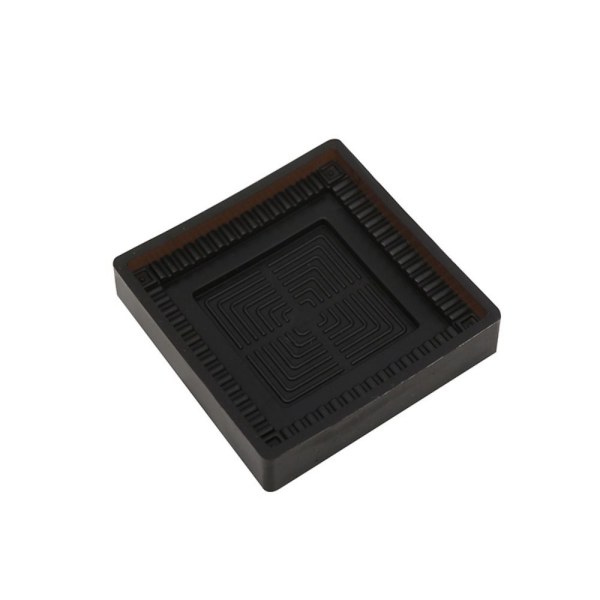 Sengemøbler Risers Anti-vibrationspuder BRUN 60MMSQUARE SQUARE Brown 60mmSquare-Square