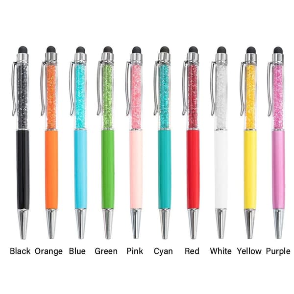5 ST Kapacitiv Stylus Kulspetspenna VIT White