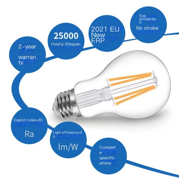 LED lyspære Vintage Bulb C35 C35 C35
