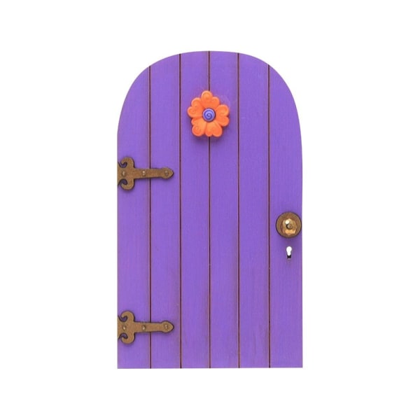 Fairy Gnome Door Figuurit Tonttuoven taidepatsaat 6 6 6