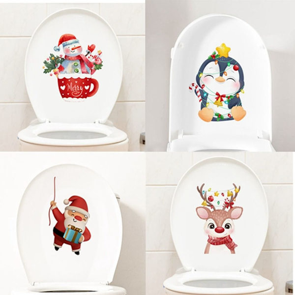 Joulu WC-tarra Jouluseinätarra STYLE 1 STYLE 1 Style 1