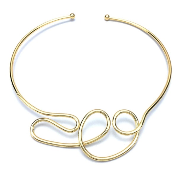 Jente Halskjede Geometrisk Legering Chokers GULL gold