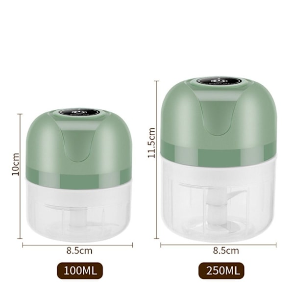 Grøntsagshakker Hvidløgsmasker Knuser GRØN 100ML 100ML green 100ml-100ml