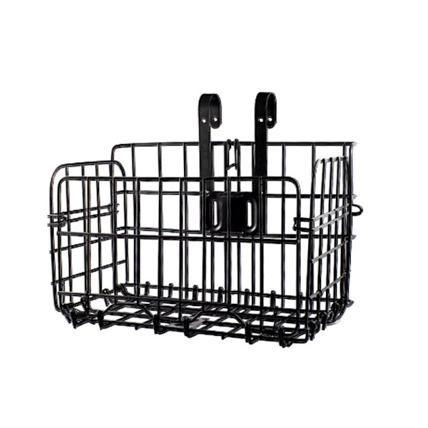Cykel Bag Kurv Cykel Front Kurv SORT Black