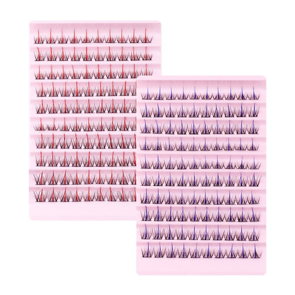 Yksilölliset ripset Cluster Lashes 04 04 04