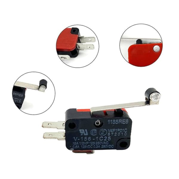 10st Micro Switch Gränslägesbrytare V-156-1C25
