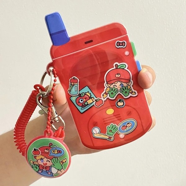 Kawaii fotokorthållare Cover RÖD Red