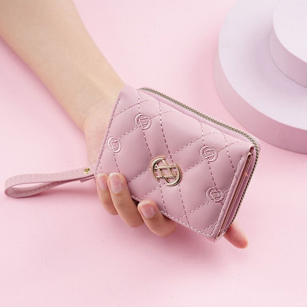 Liten plånbok myntväska ROSA Pink
