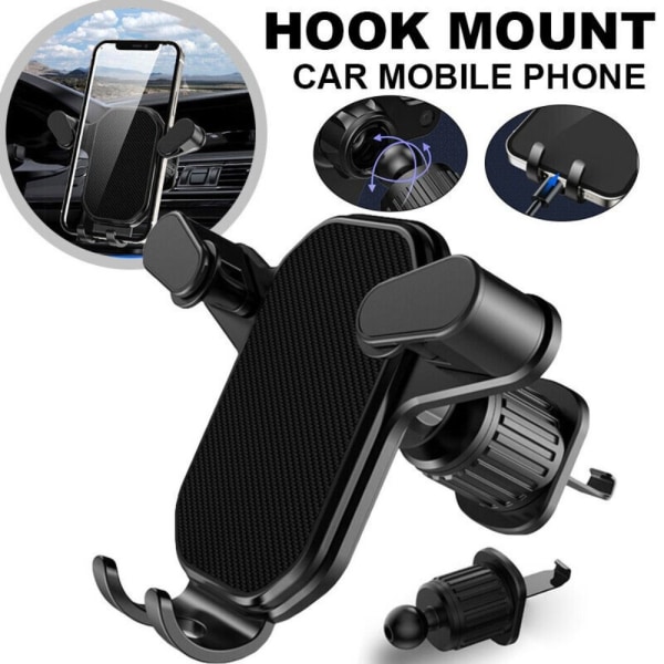 Biltelefonholder Air Vent Mount Gravity Auto Phone Holder
