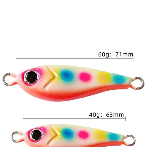 Fiske Jig Lure Kunstige lokker 5 5 5