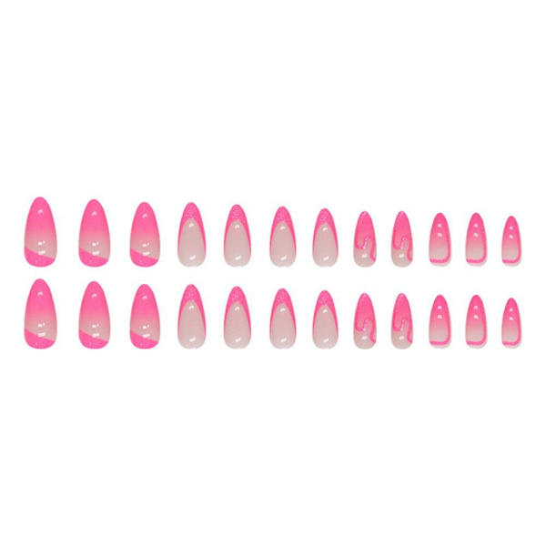 2 æsker 24 stk/æske Fake Nails Press On Nail Tips 2 BOXS-04 2 2 boxs-04
