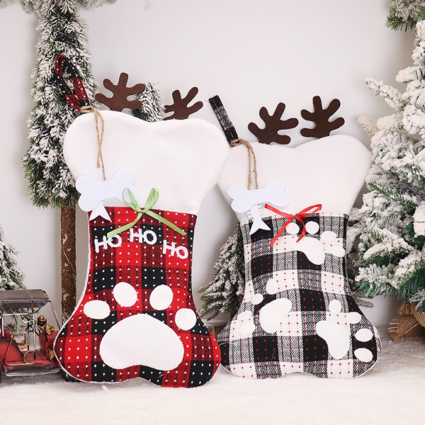 Julstrumpor Julklappsväska RÖD Red