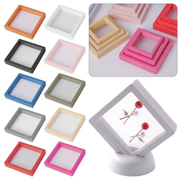 2st Display Case Suspension Förvaring LJUSGUL light yellow