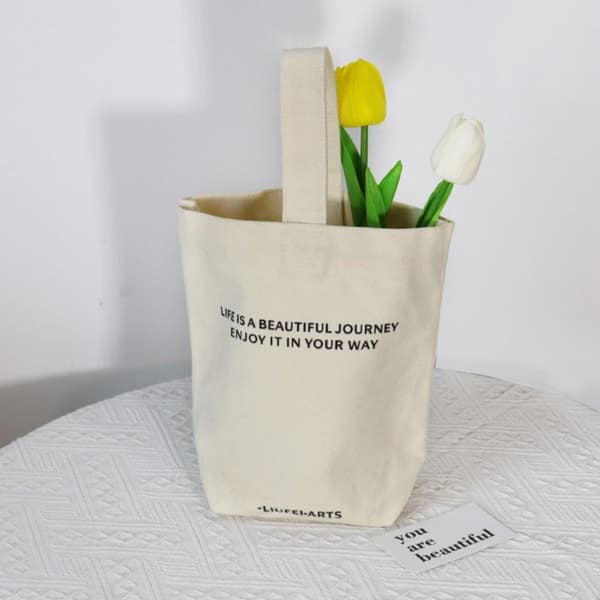 Mini Canvas Bag Handväskor 1 1 1