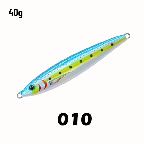 Metallinen kalastusuistin jigisyötti 40G010 010 40g010