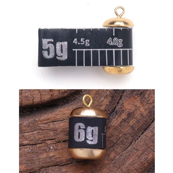 Vikter Bly Sänkare Fiske Bly falla 4.0G-10PCS 4.0G-10PCS 4.0g-10pcs