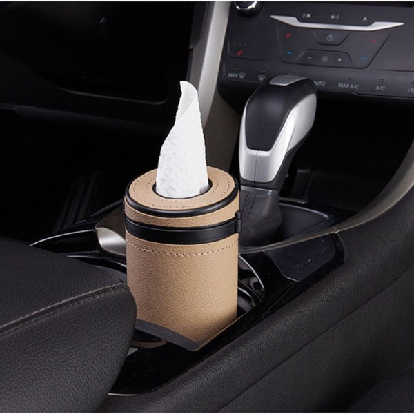 Car Tissue Box Tissue Holder BRUN Brown