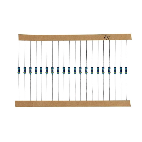 600 stk Resistor Kit Resistors Sortiment Kit Metallfilm