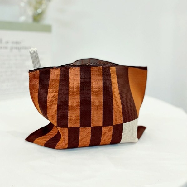 Strikket vevspose Tissue-boks 1 1 1