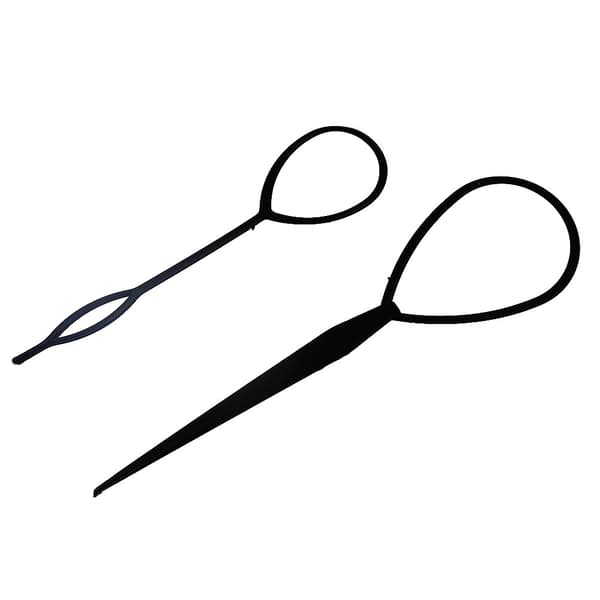 10 st Hästsvans Creator Plast Loop Braid Maker 10Pcs