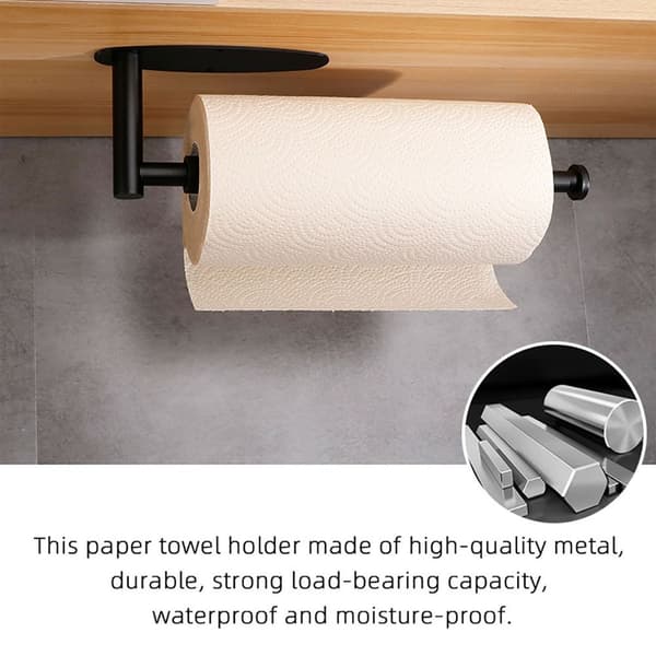 Papirhåndkleholder Rulledispenser SØLV silver