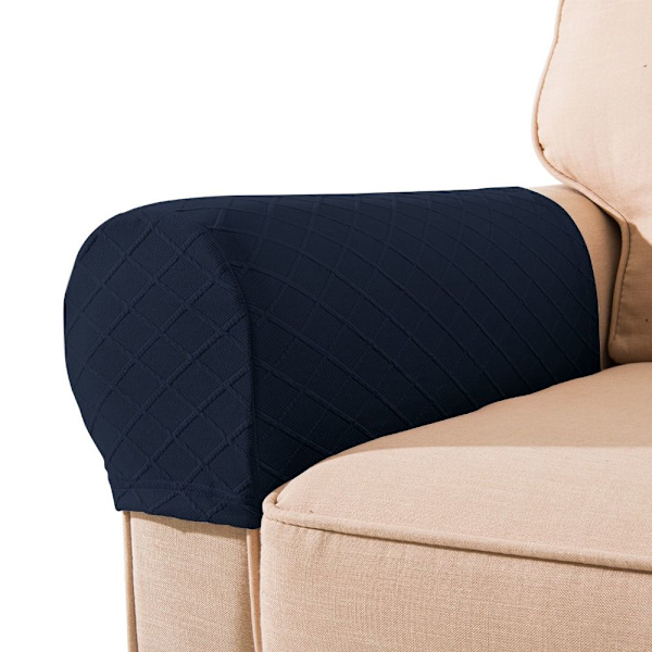 2kpl käsinojan päällinen sohvan cover NAVY BLUE Navy blue