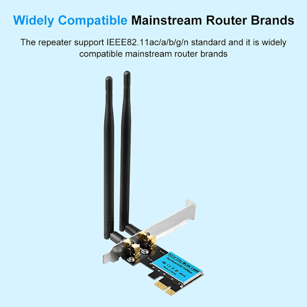 PCI-E netværksadapter trådløs modtager
