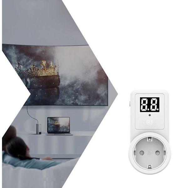 EU Countdown Switch Timing Socket Countdown Timer