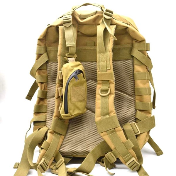 Molle Tactical Laukku Vyötärölaukku MUSTA Black