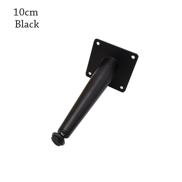 Møbelhjul Fodben SORT 10CM Black 10cm