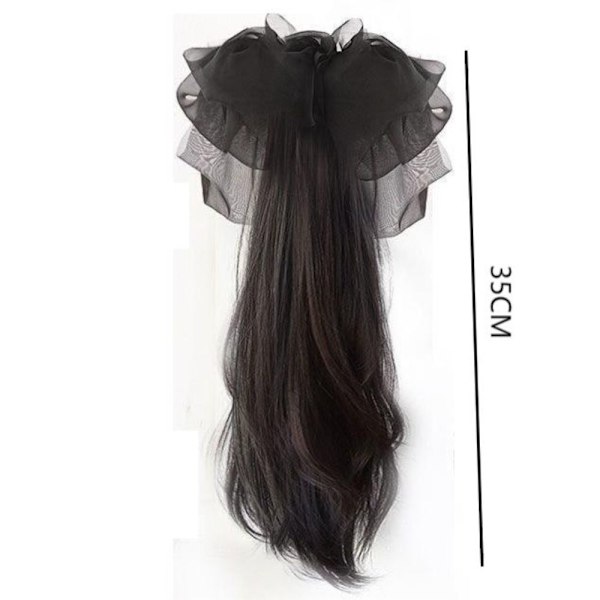 Hiuskynsipidikkeet Barrette-hiusneula MUSTARUSKEA 2 2 black brown 2-2