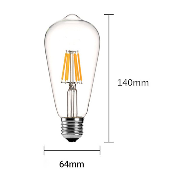 LED pære Vintage pære 4W 4W 110V E26