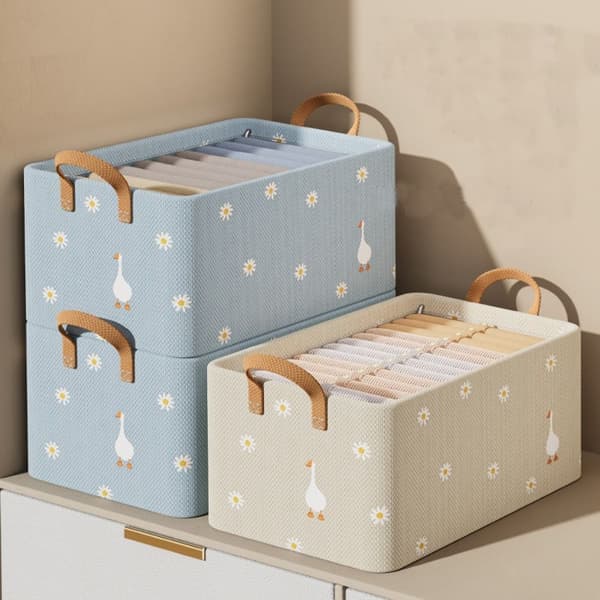 Klädförvaringsbox Separatorboxar BEIGE beige