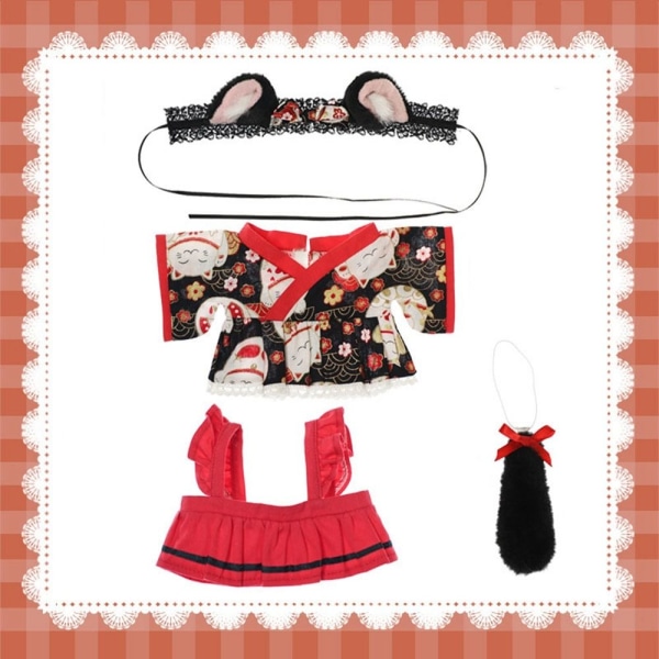 Modekläder Kostymer Flicka Broderikläder VIT&RÖDA KLÄDER White&Red Clothes-Clothes